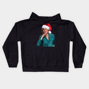 Christmas Christine Baranski Kids Hoodie